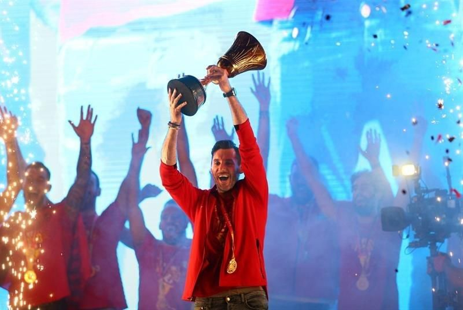 La celebración de la selección Española por el Mundial de Baloncesto 15