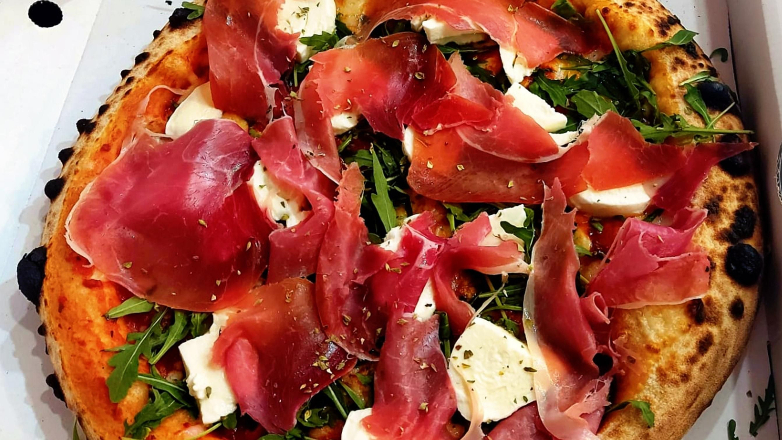 Imagen de una pizza de Dolce Vita