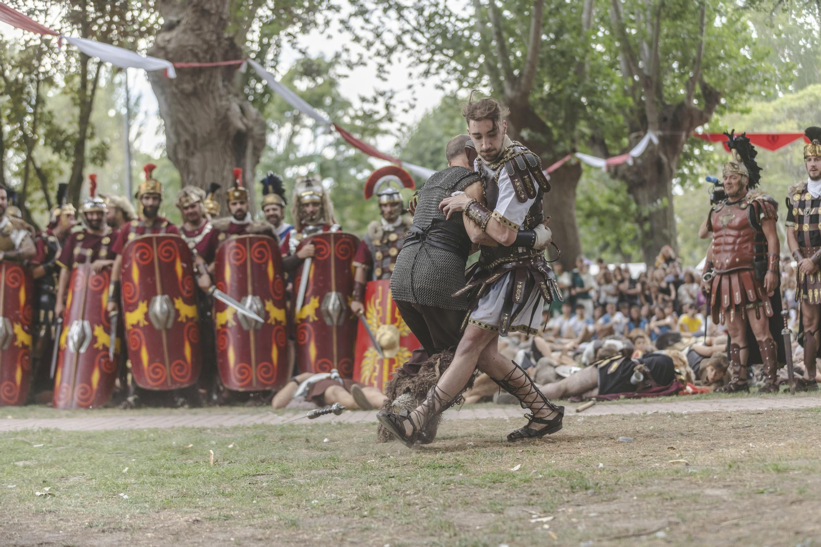 Galería | Los romanos cruzan el Lethes: Xinzo pone fin al Esquecemento, un evento con cifras récord