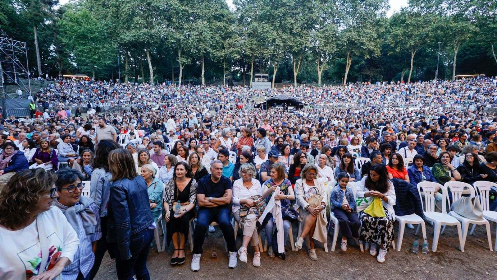 Galería | Ana Belén inaugura los conciertos de Castrelos 2025