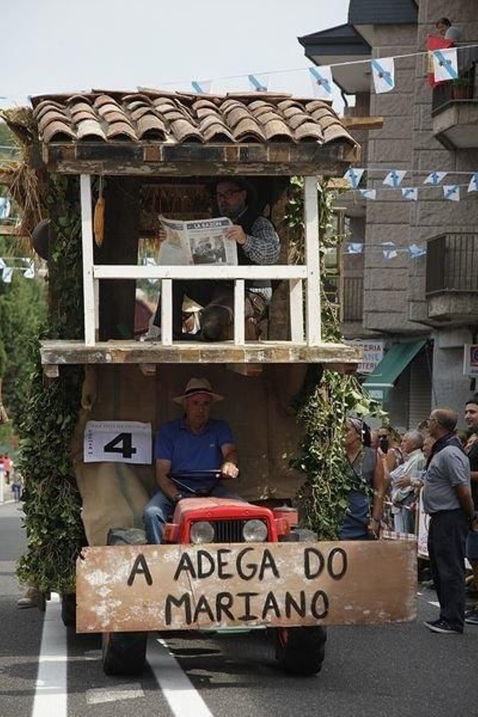 Mariano Rajoy pregonero en la Fiesta de la Vendimia en Leiro