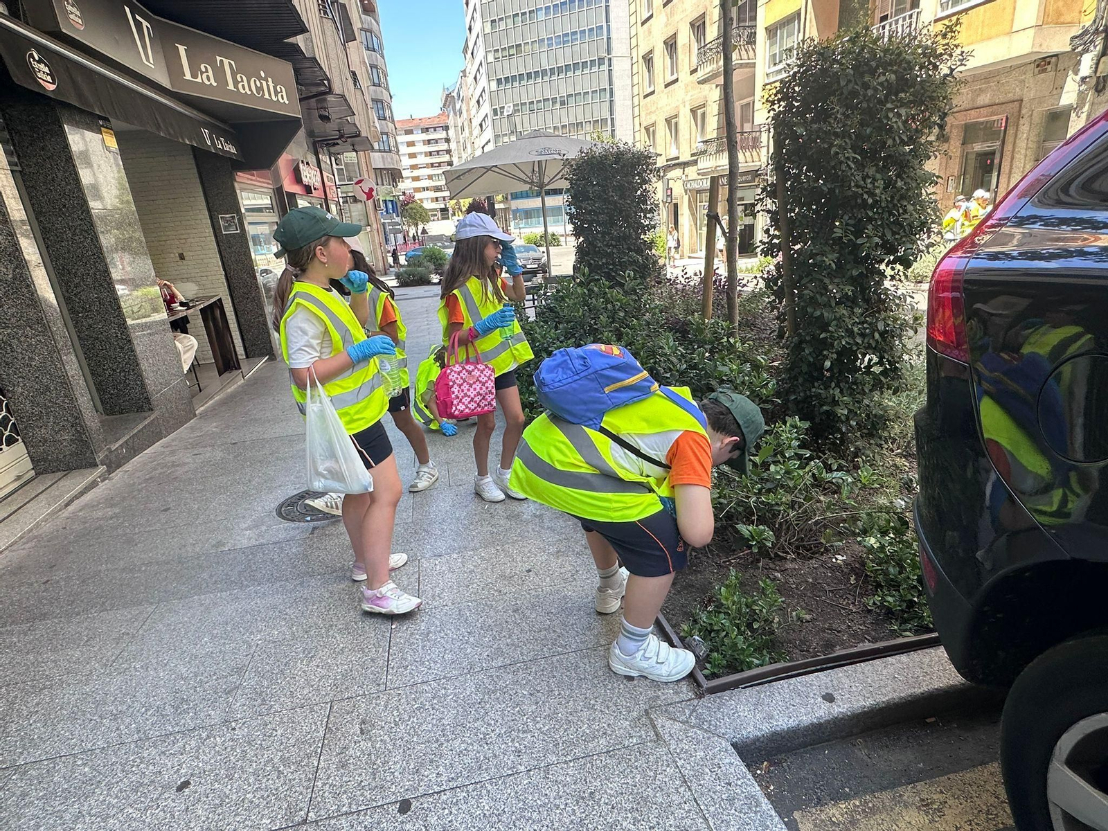 Recogida de colillas de Ecovigilantes
