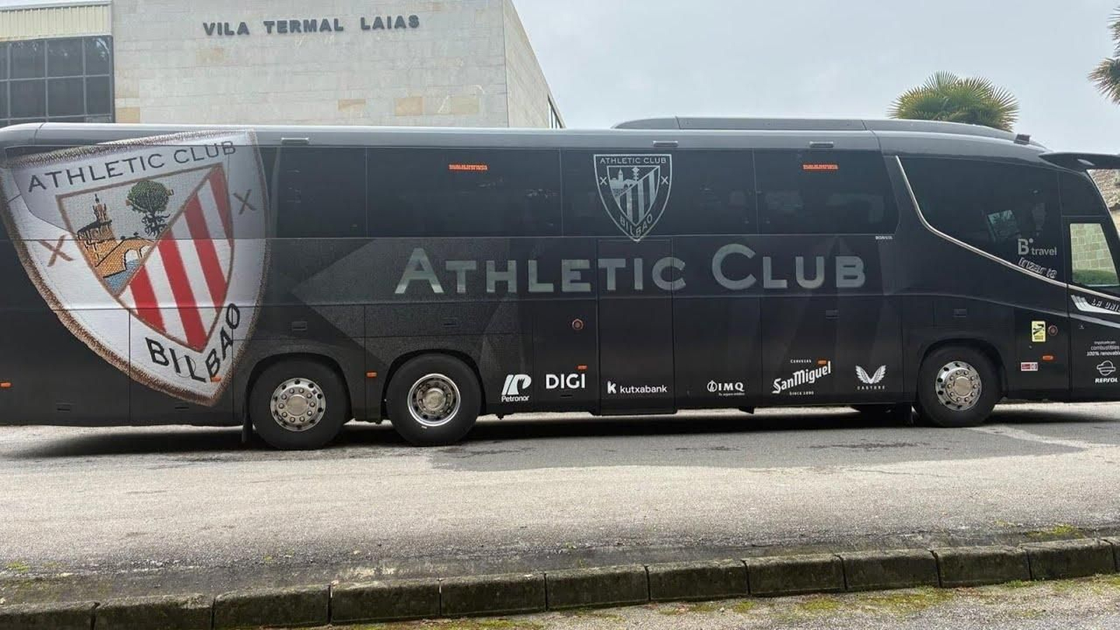 El Athletic de Bilbao llega a la villa termal Laias