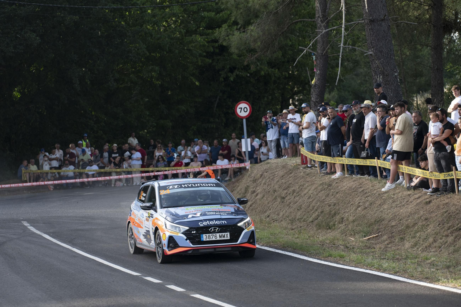 Galería | El tramo San Amaro-Cenlle estuvo lleno de velocidad en el Rally de Ourense, en fotos