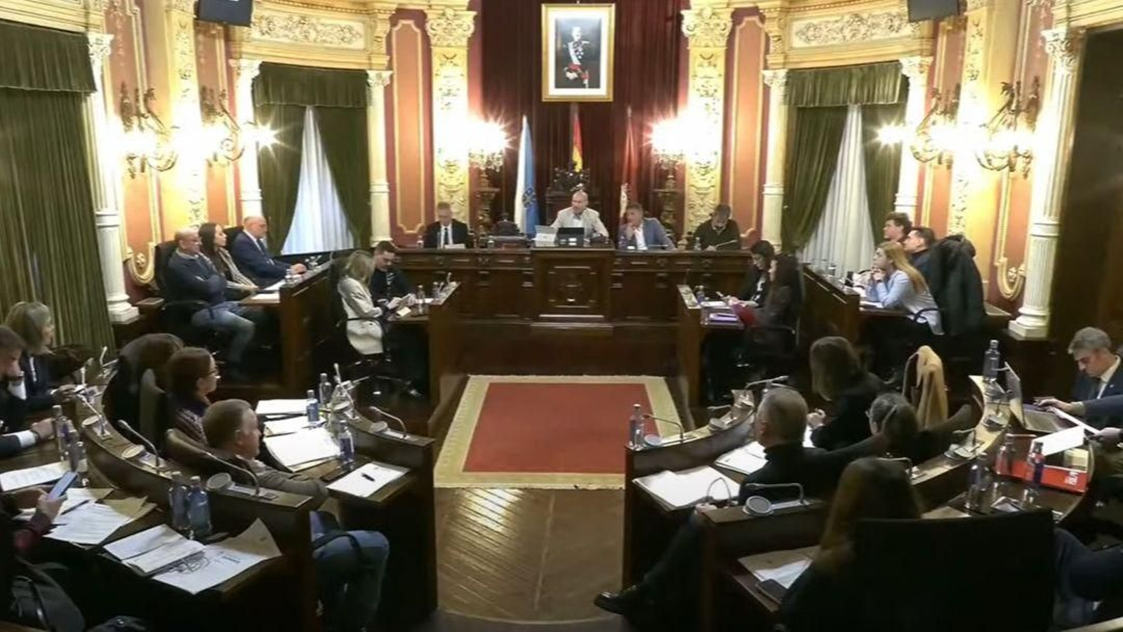 Pleno del Concello de Ourense.