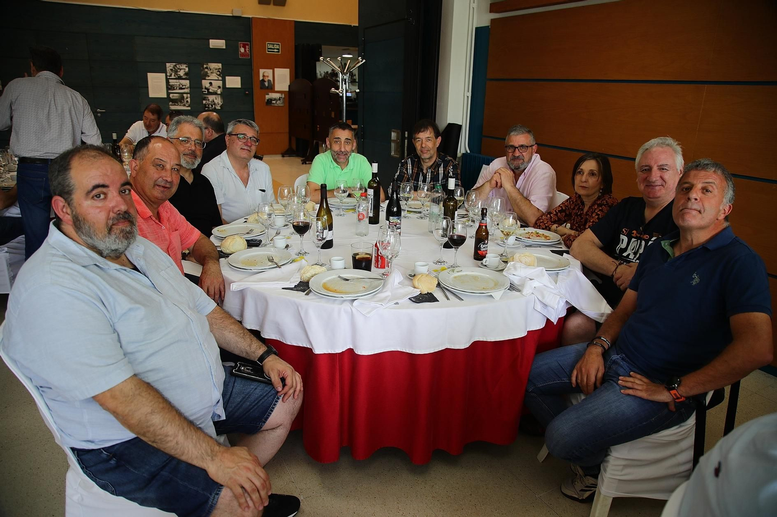 Losada, Carlos, Niño, Ballesteros, Neira, Berna, Edelmiro, Loli, Ico y Ángel.