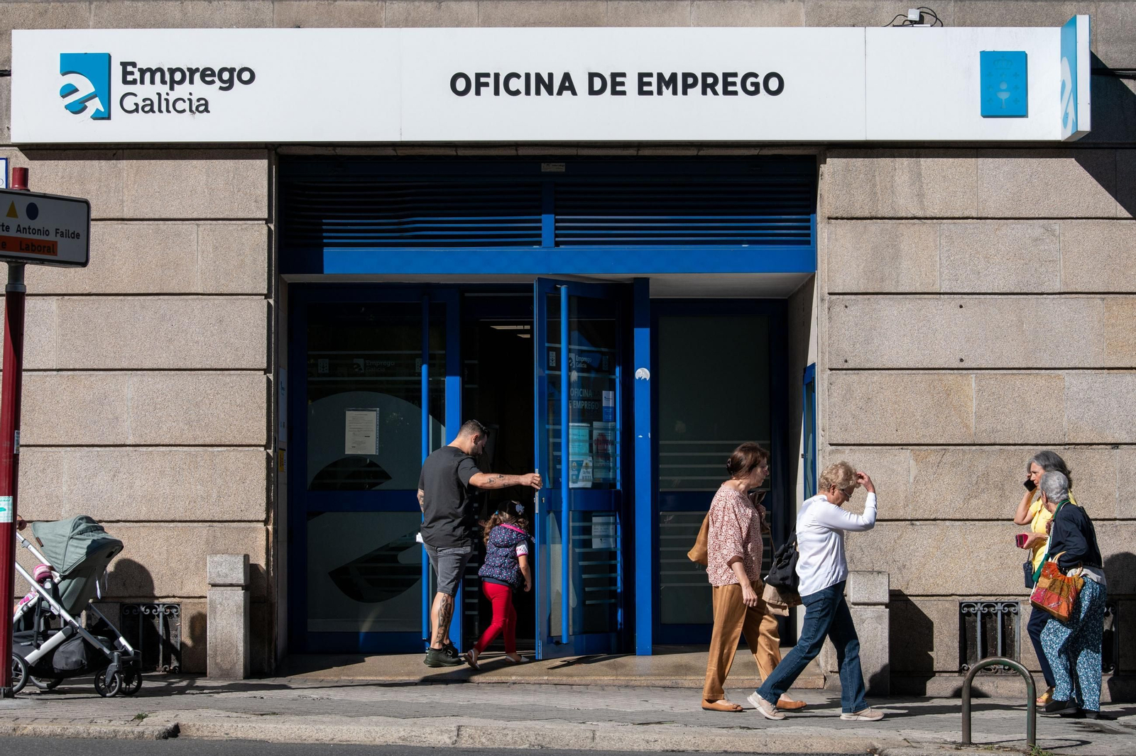 Oficina de Emprego en Ourense.