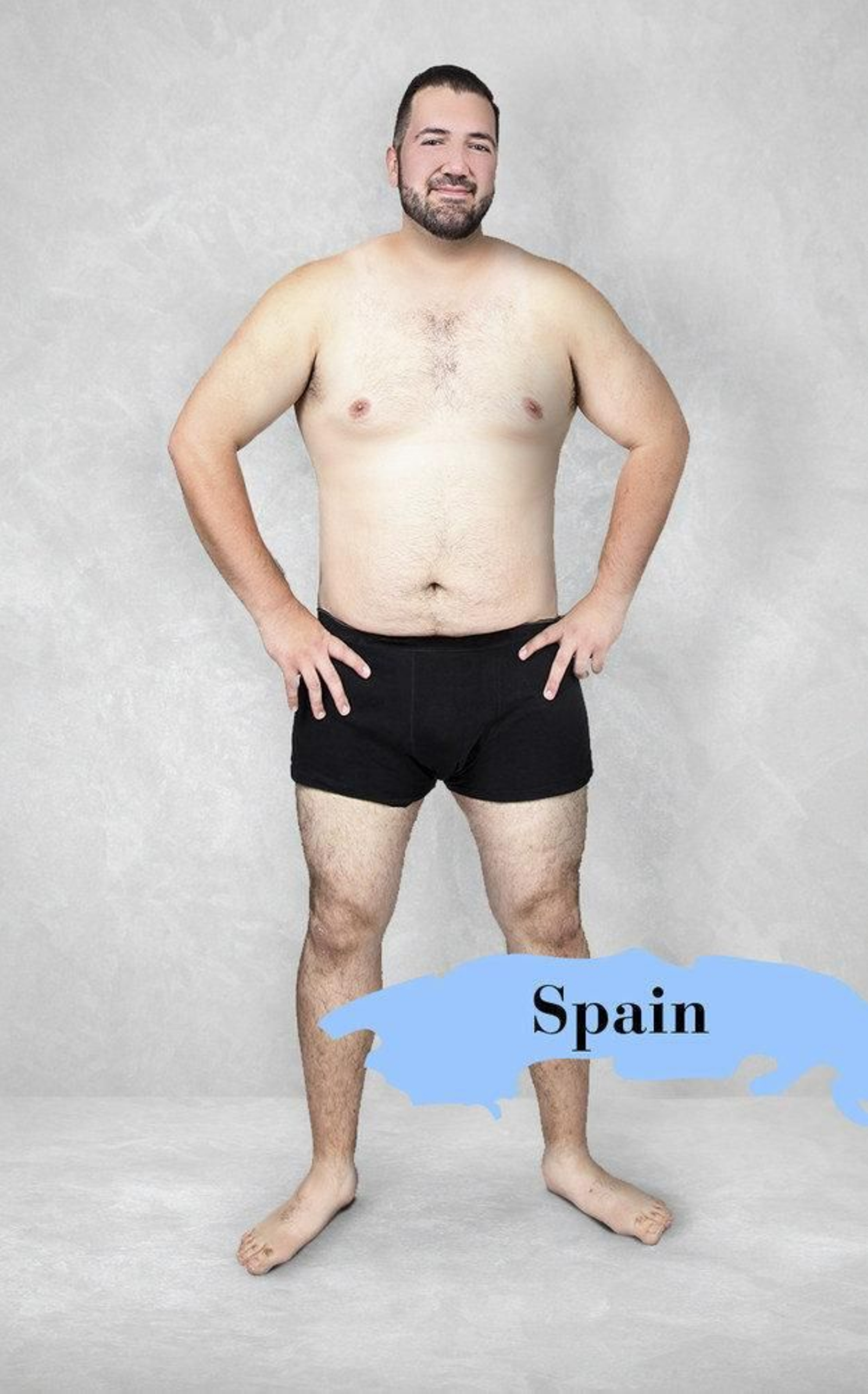El cuerpo modélico español.
