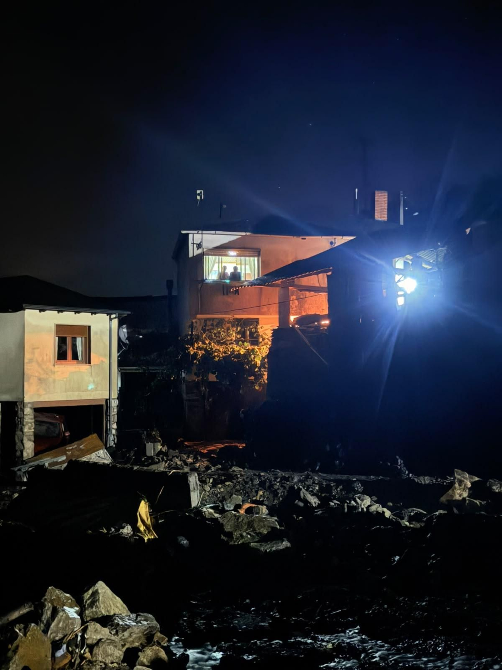 Galería | A Bouza, en Viana, zona cero de la destrucción en la provincia de Ourense por las lluvias torrenciales