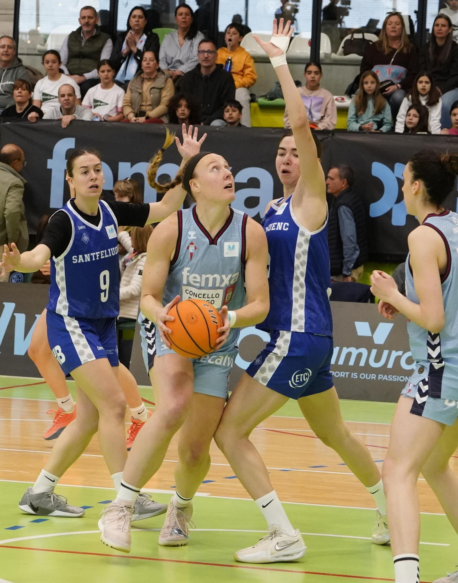 Jessica Kelliher sumó 26 puntos, 7 rebotes y 6 asistencias para ser la MVP de la jornada con 31 de valoración.