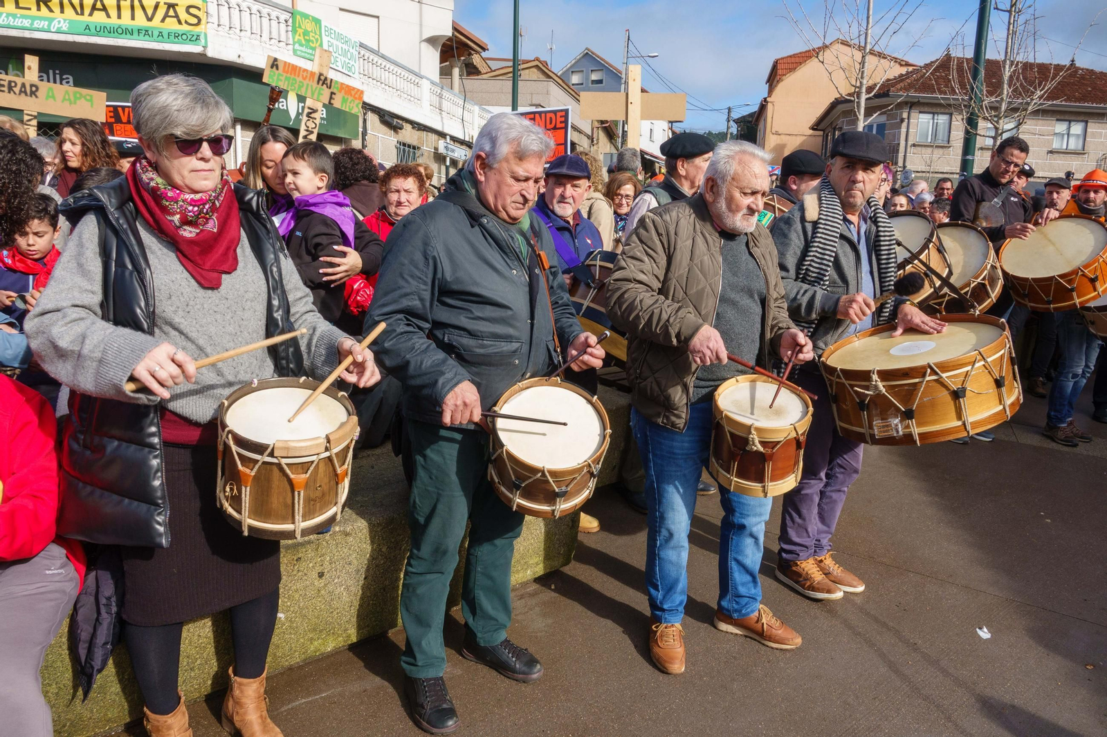 Galería | Bembrive celebra San Blas, la gran romería invernal de Vigo