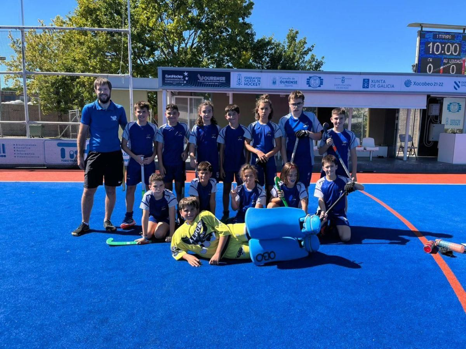 El mejor estreno de la Copa Atlántica de hockey hierba, en Mariñamansa