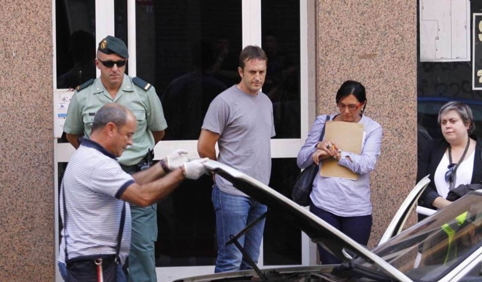 José Miguel Martínez Campos, en la detención de 2011. (ARCHIVO)