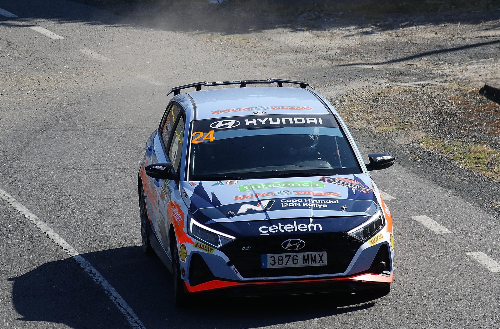Galería | El tramo de Taboadela marca el inicio del segundo día del Rally de Ourense 2026, en fotos