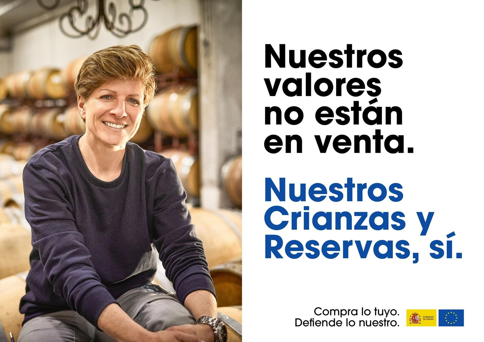 La campaña defiende el consumo de productos locales.