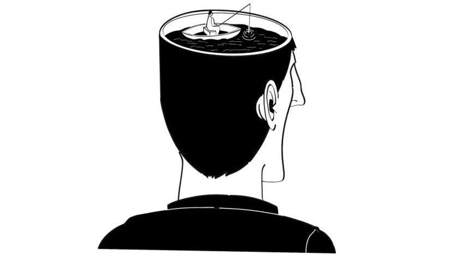 Las ideas navegan en la mente de uno.