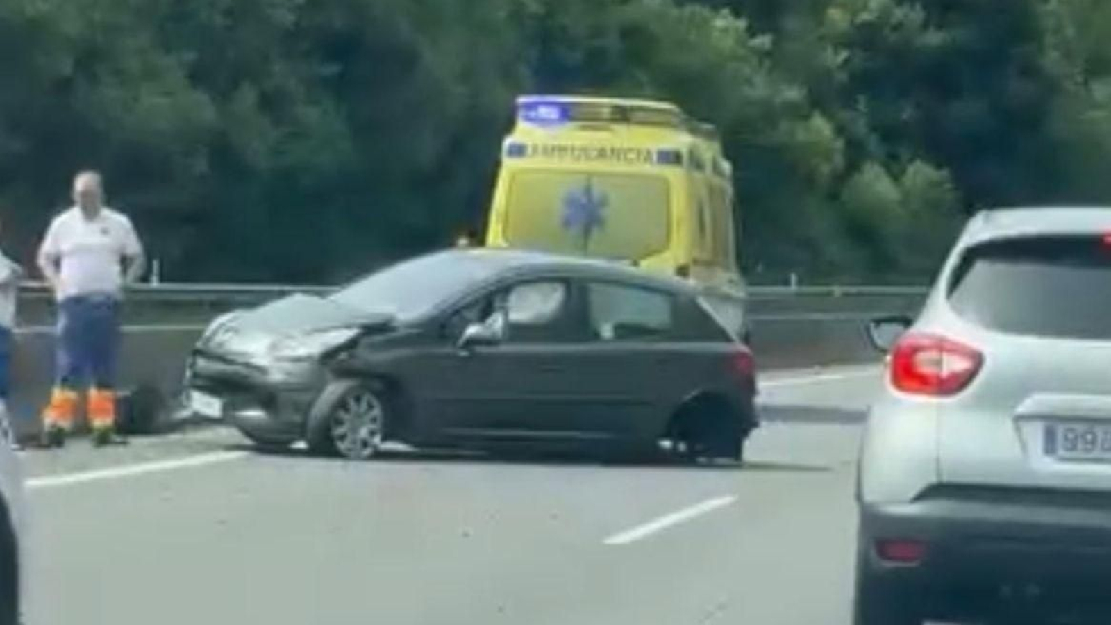 Imagen del accidente.