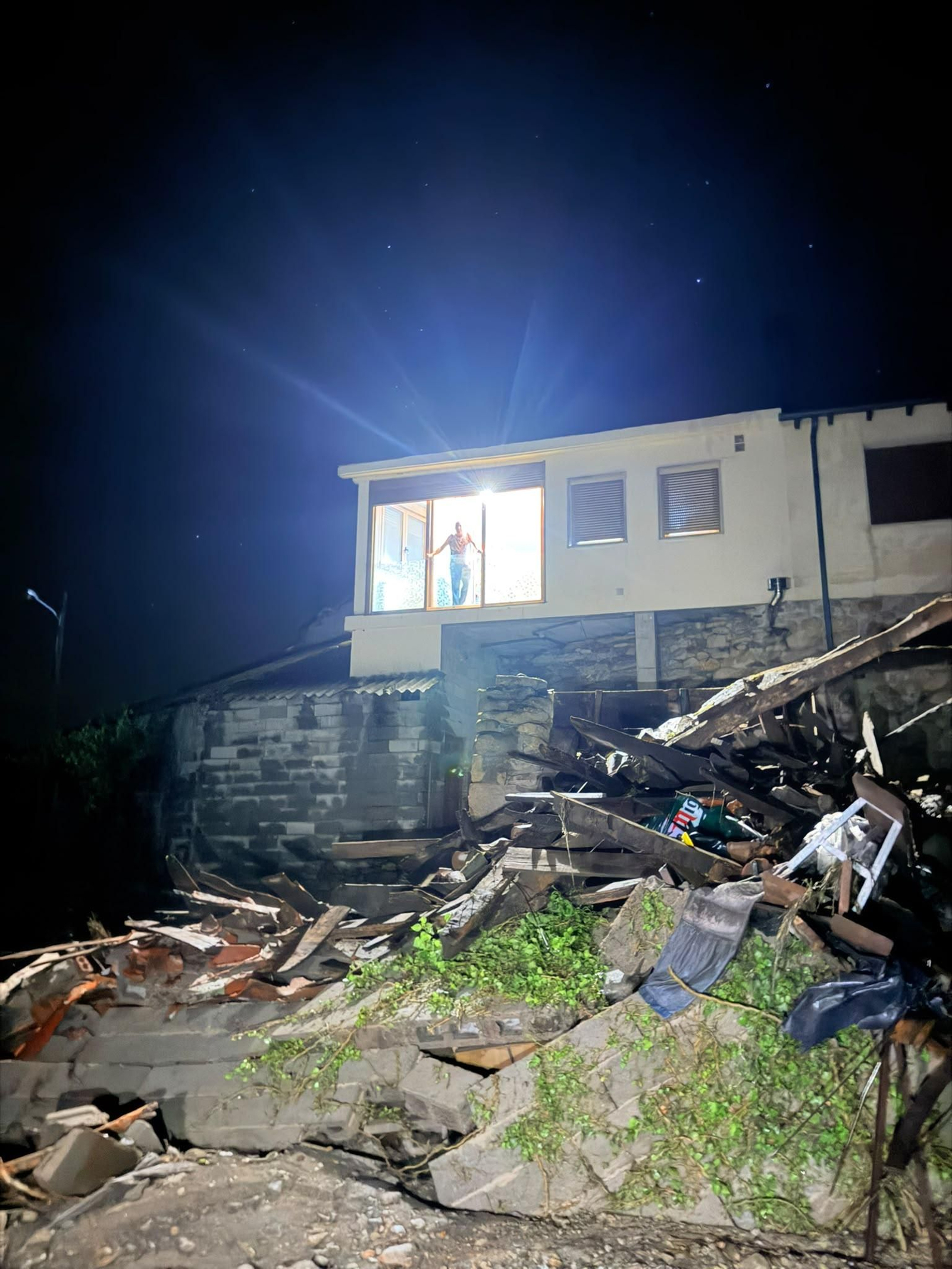 Galería | A Bouza, en Viana, zona cero de la destrucción en la provincia de Ourense por las lluvias torrenciales