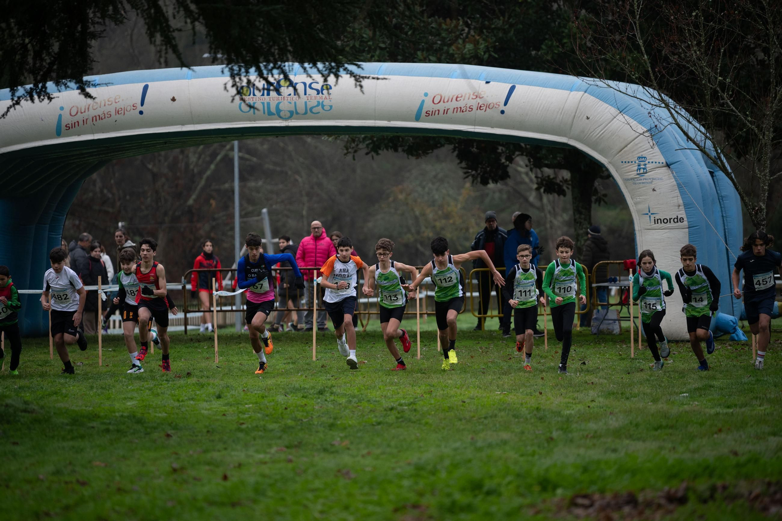 Galería | El Campeonato Provincial de Cross escolar vive una jornada más en Ribadavia