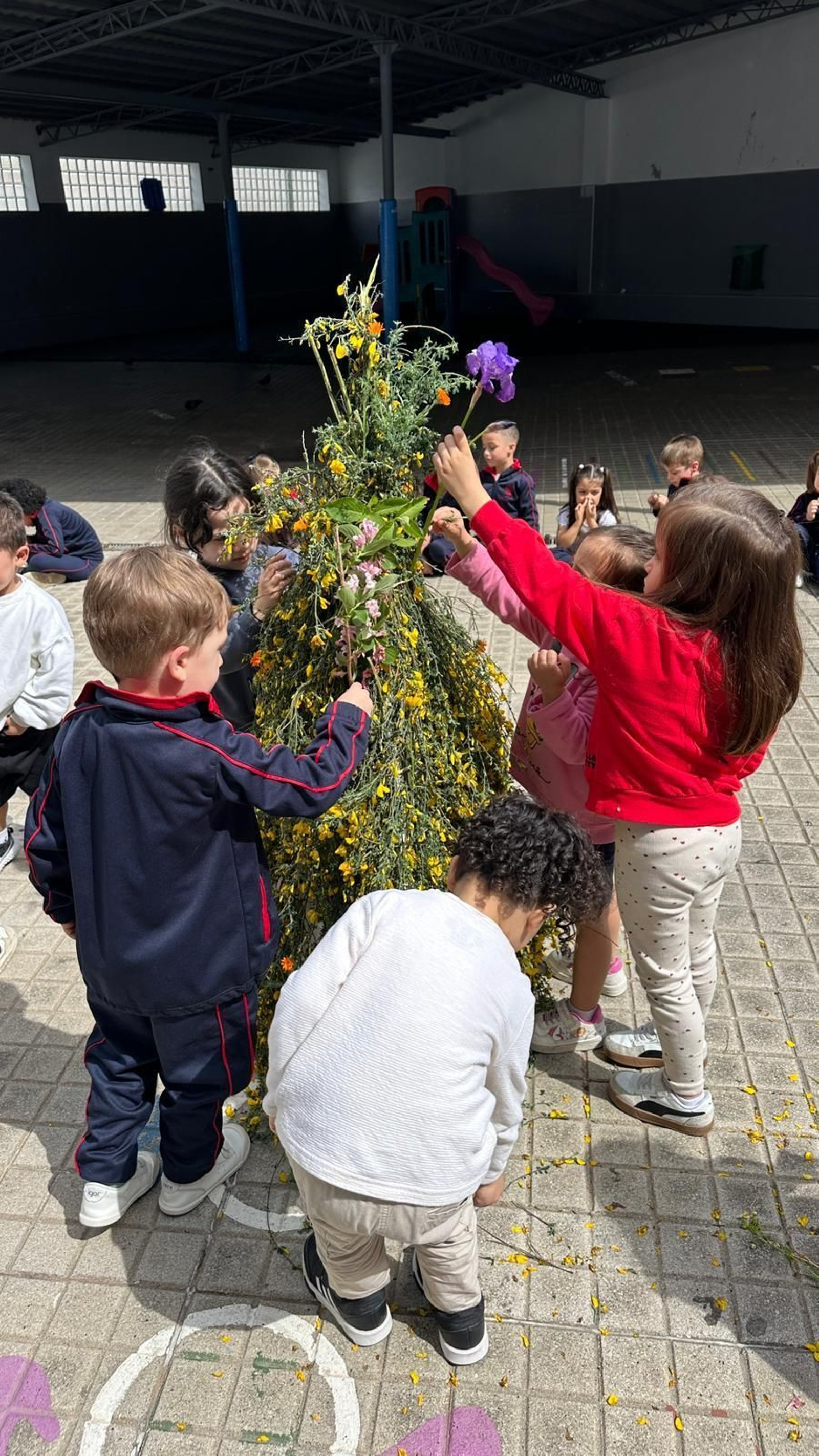 Os Maios no colexio Josefinas de Ourense