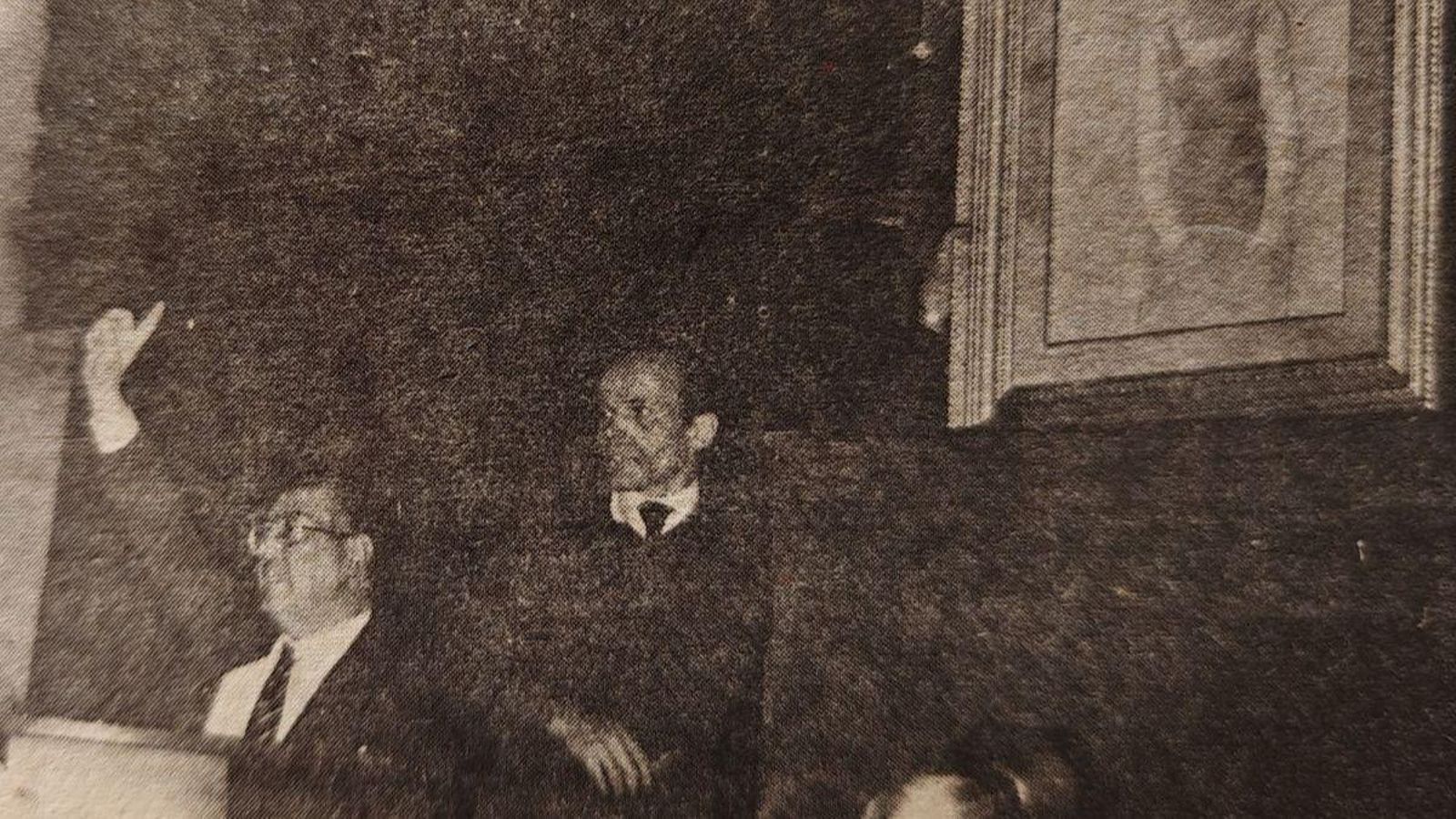 Un momento de la subasta en el Liceo.