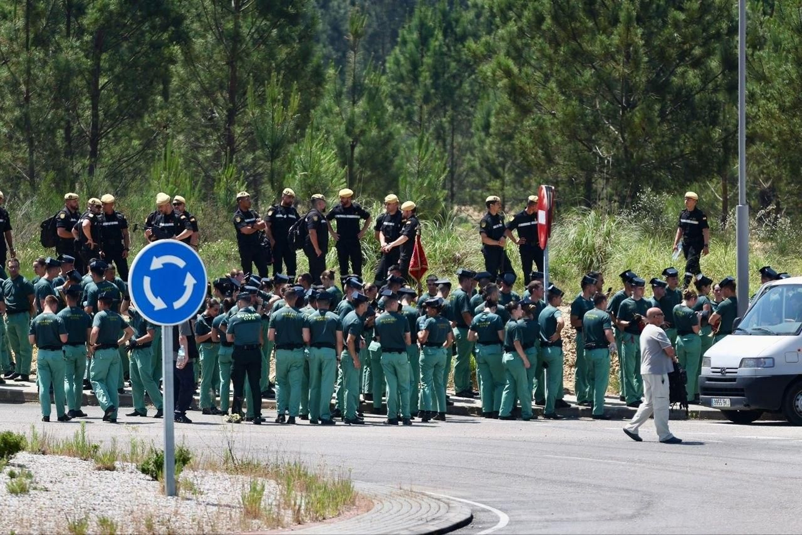 Galería | Ensayos para el acto central del Día de las Fuerzas Armadas en Vigo