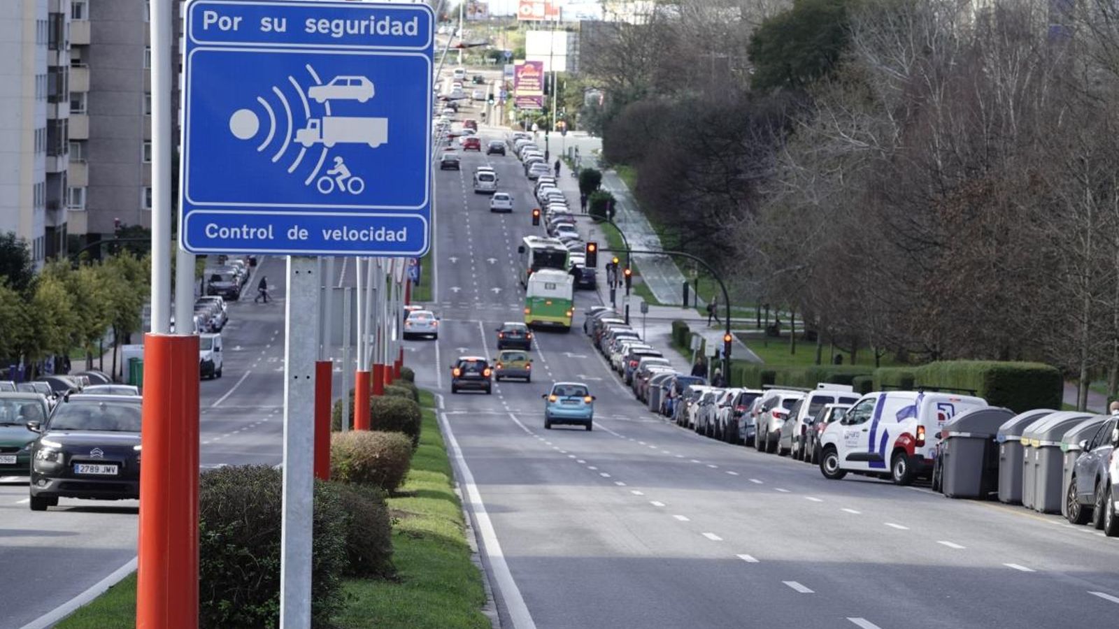 En Coia hay aviso de radares.