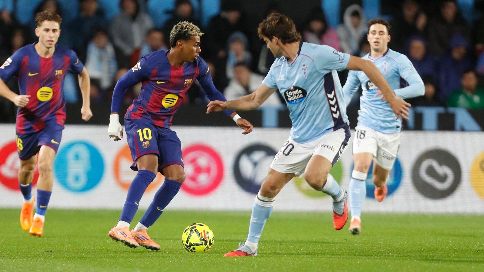 Galería | El Celta recibe al Barcelona en Balaídos