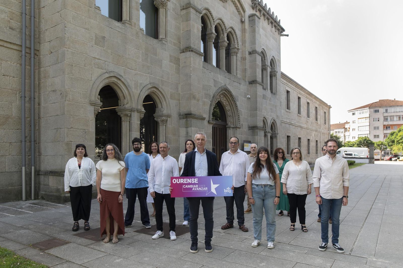 Presentación de la candidatura del BNG de Ourense.