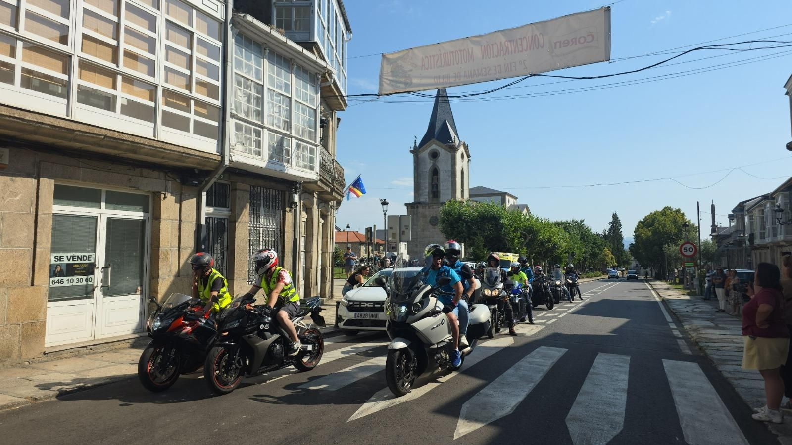 Galería | La XXI Concentración Mototurística reúne a cerca de 400 inscritos en A Pobra de Trives
