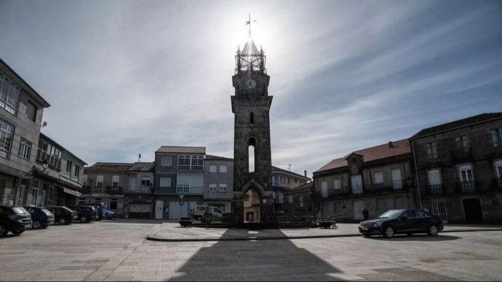 Plaza Mayor de San Cristovo de Cea.