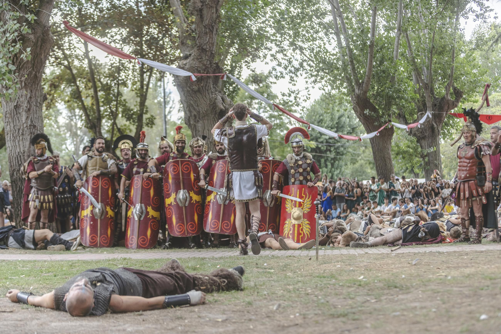 Galería | Los romanos cruzan el Lethes: Xinzo pone fin al Esquecemento, un evento con cifras récord