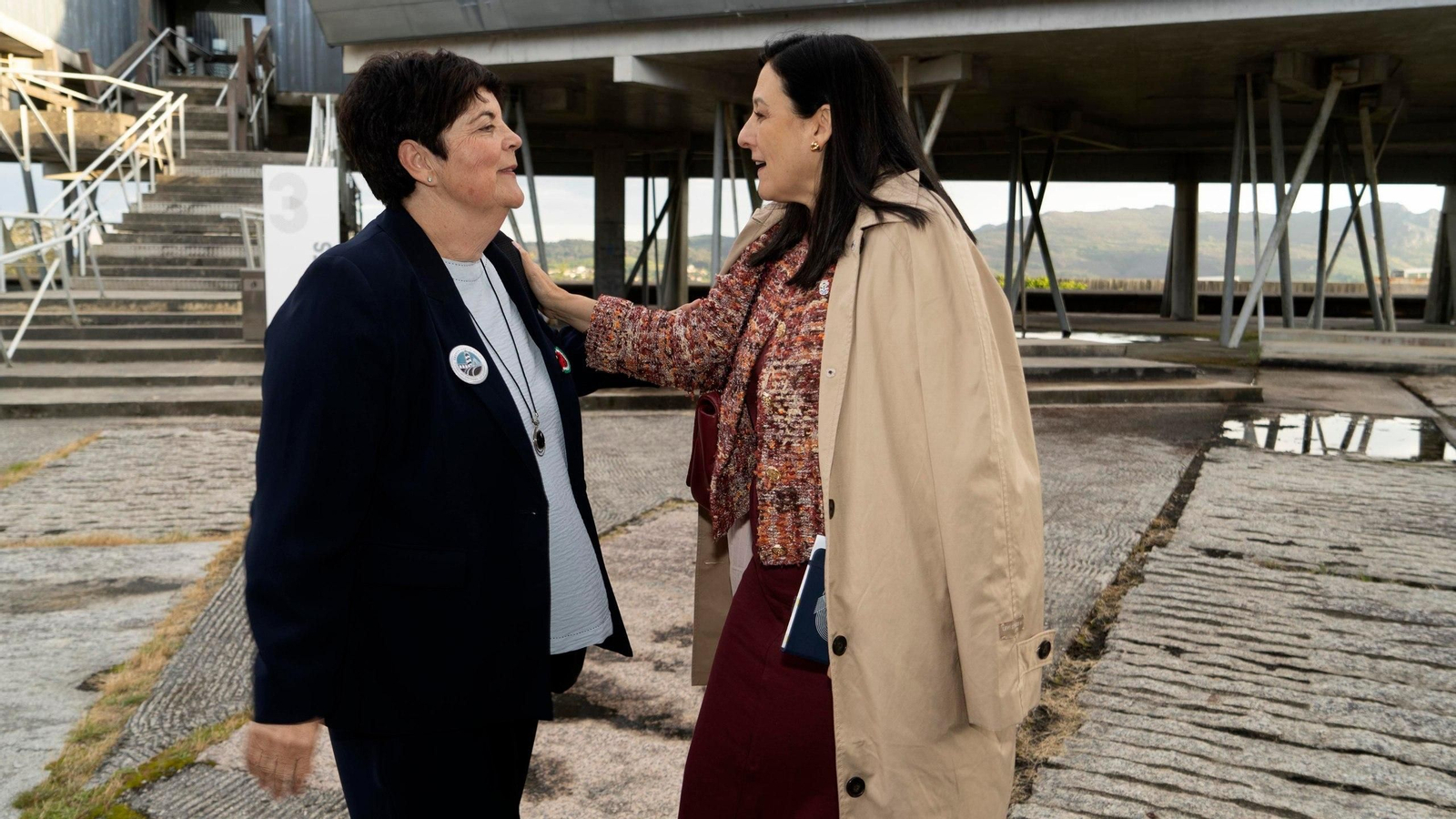 Las dos candidatas a rectora en la Universidad de Vigo.