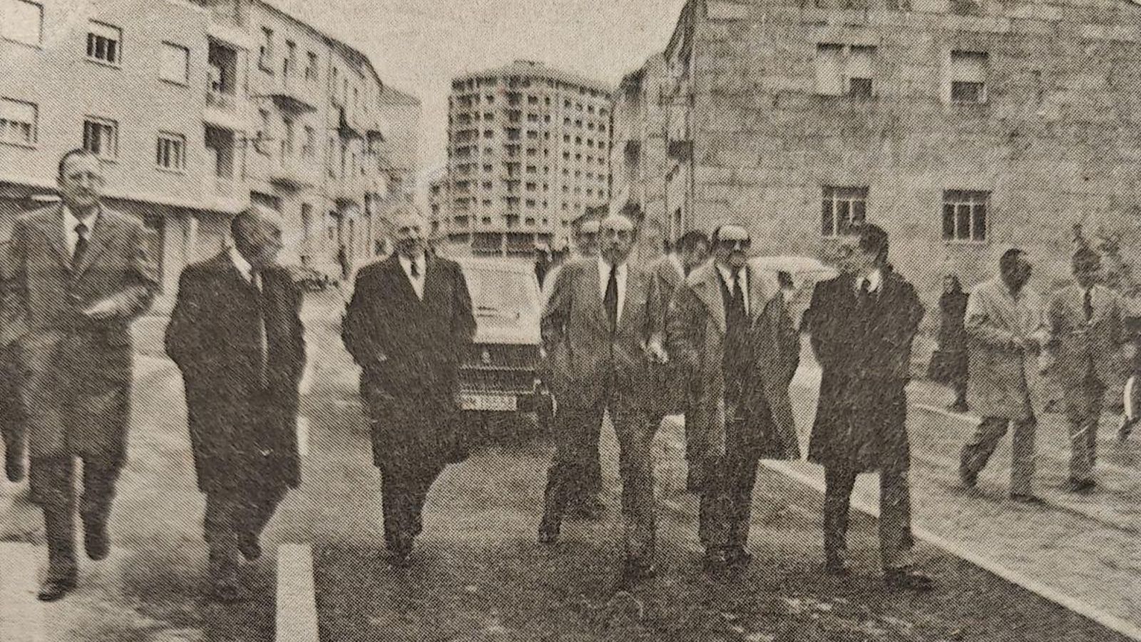 Las autoridades durante la inauguración.