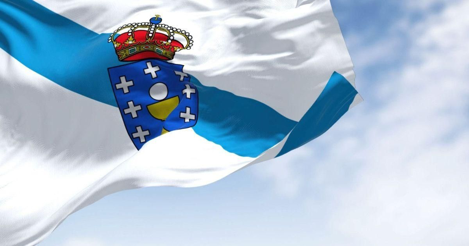 Bandeira de Galicia.