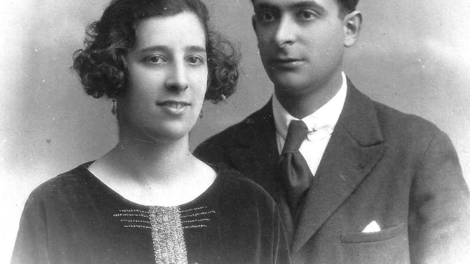 Urania Mella y su marido Humberto Solleiro.