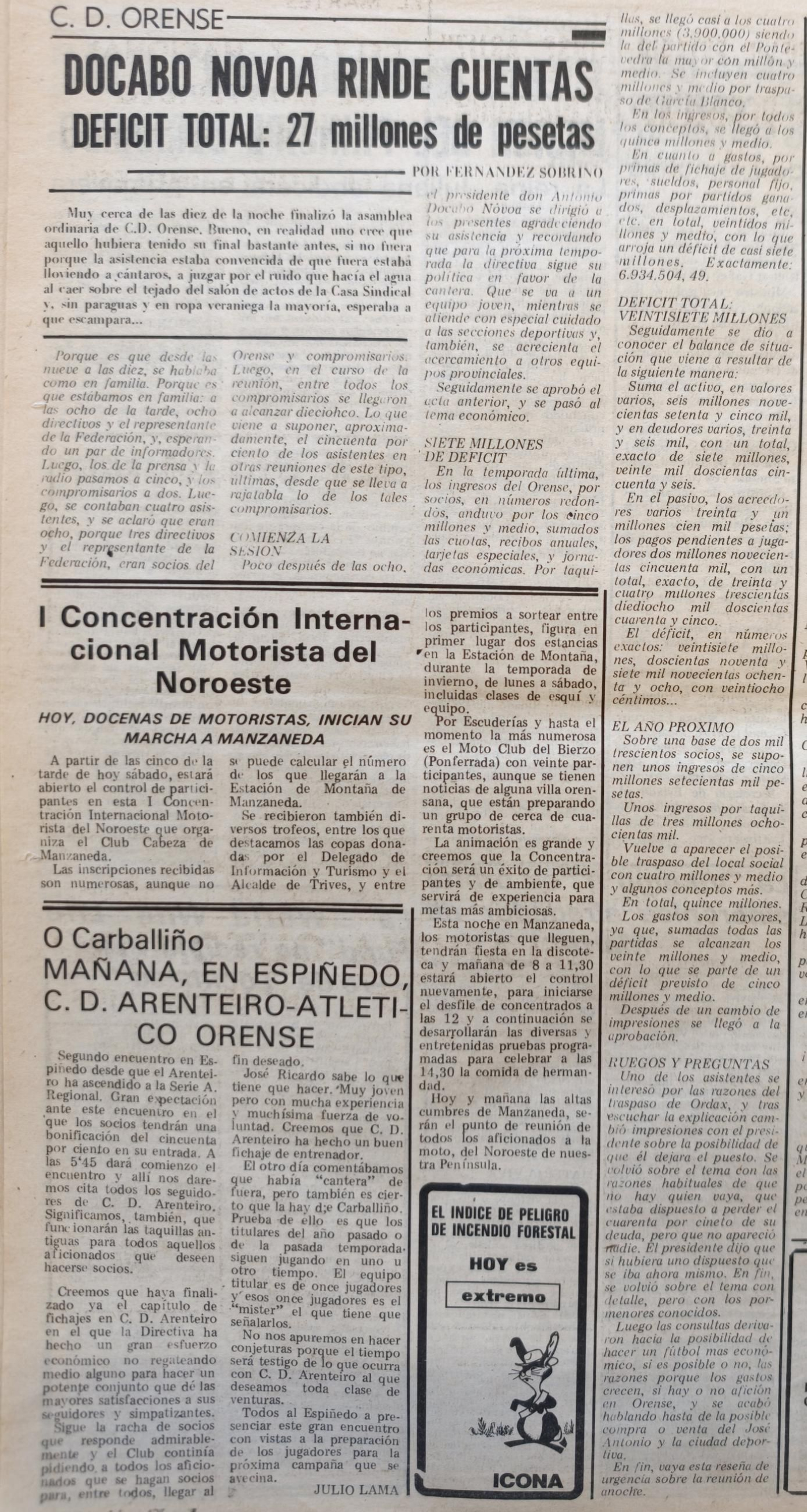 28 AGOSTO 1976