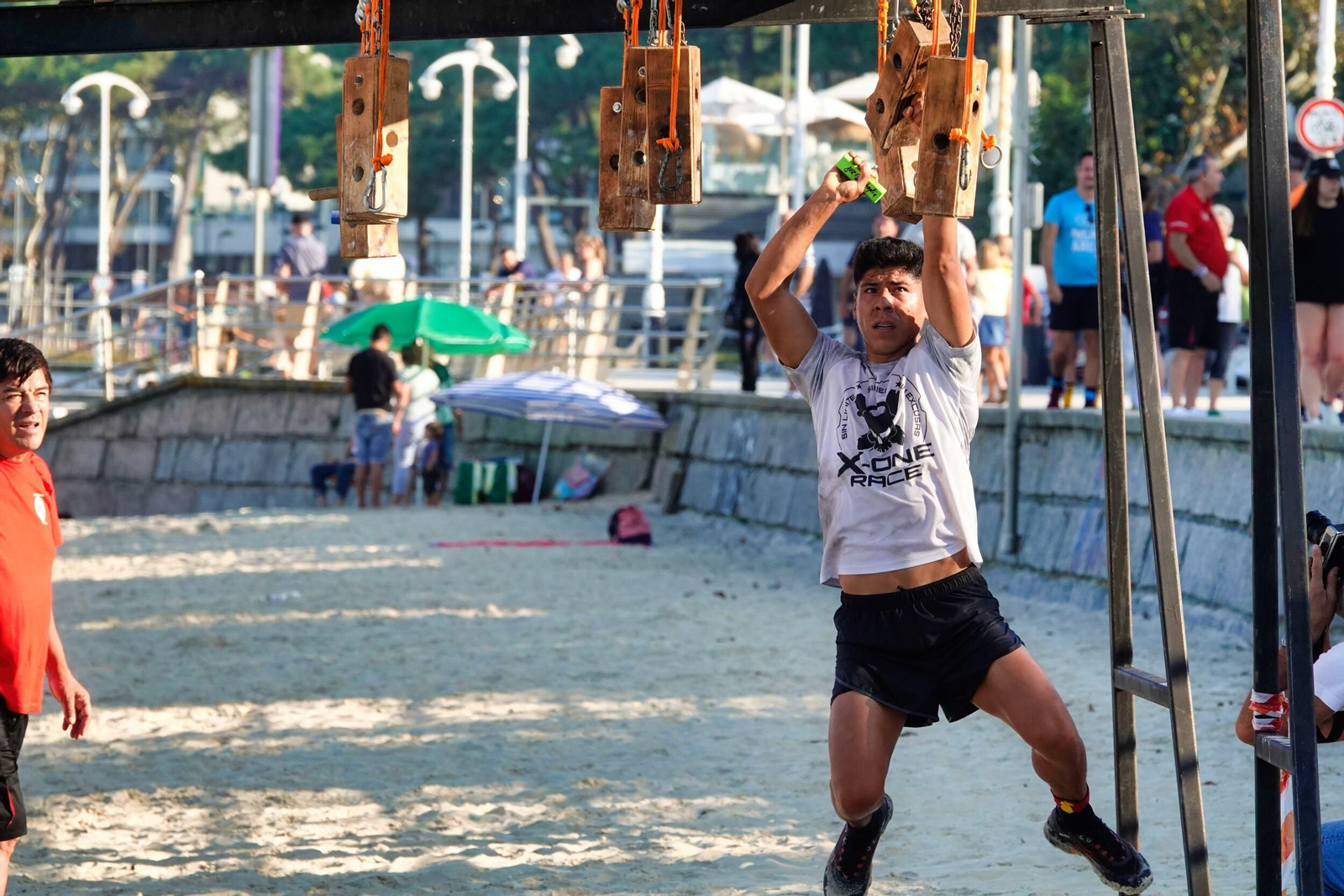 Participantes en el desafío Boot Camp en Samil.