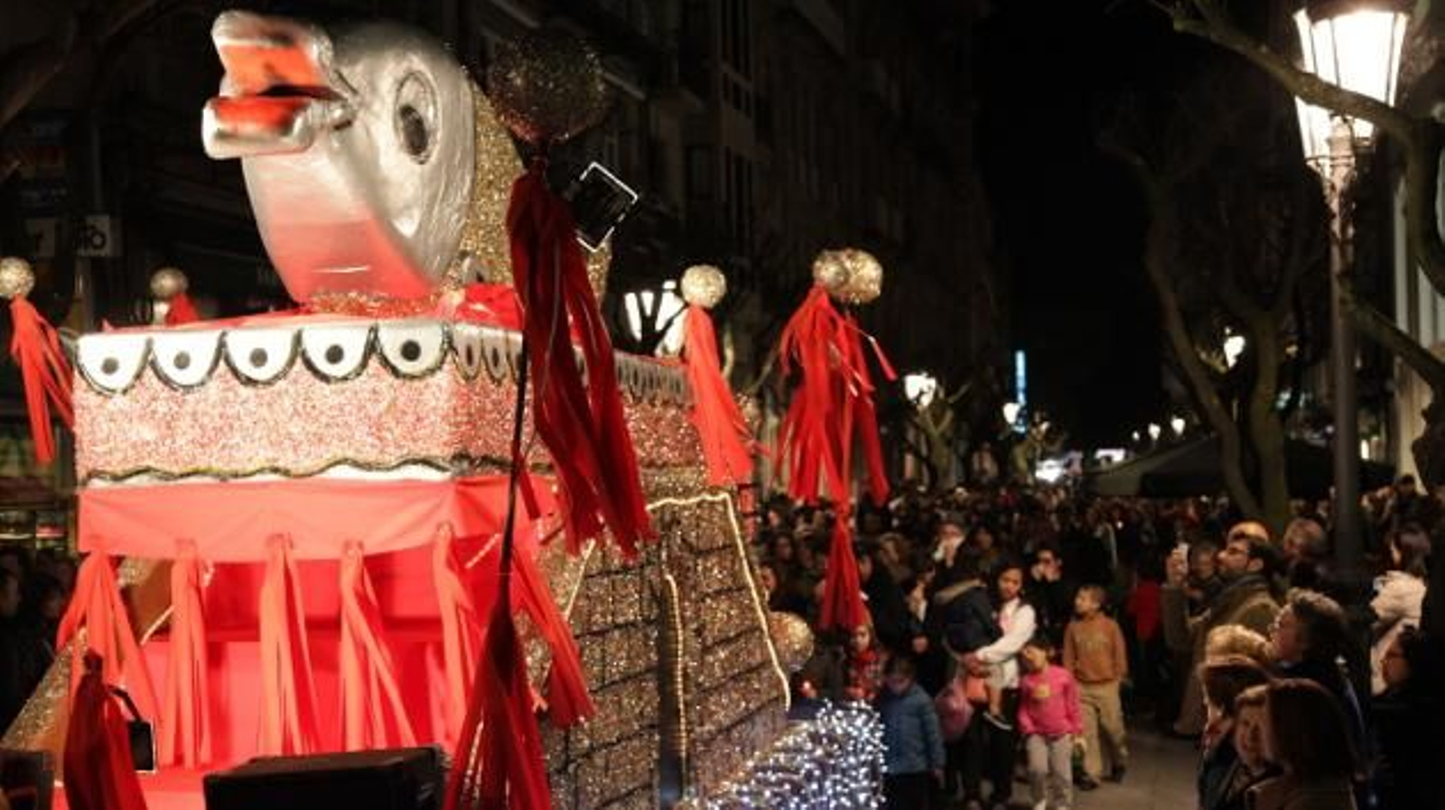 La sardina a su paso por la ciudad