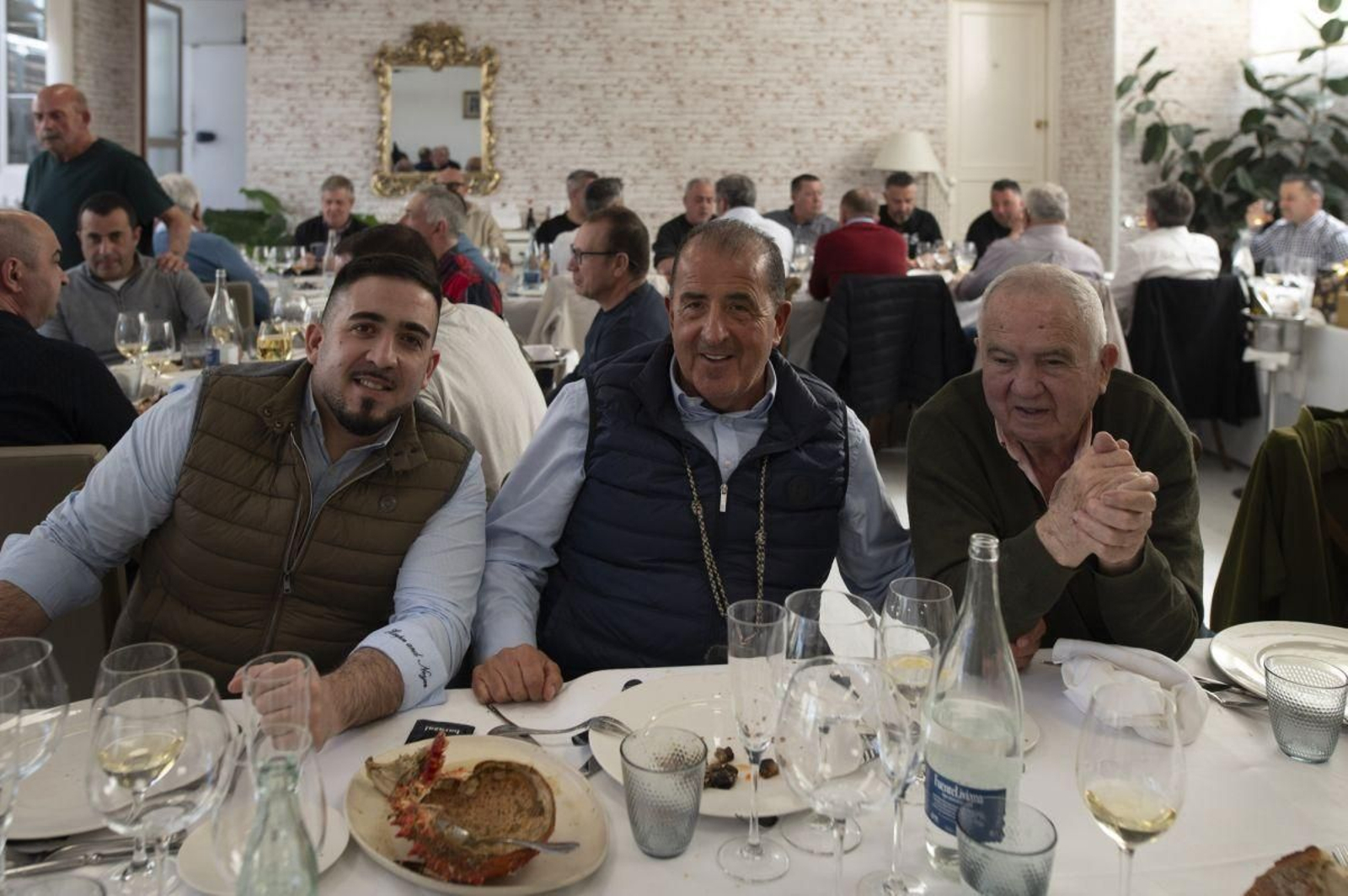 Lucas, Milucho y Ventura.