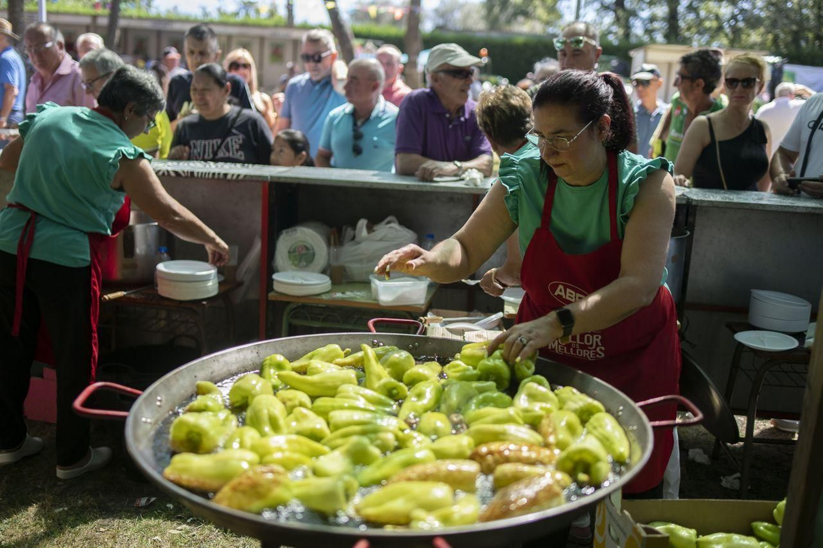 En la Festa do Pemento de Oímbra no faltaron los pimientos.