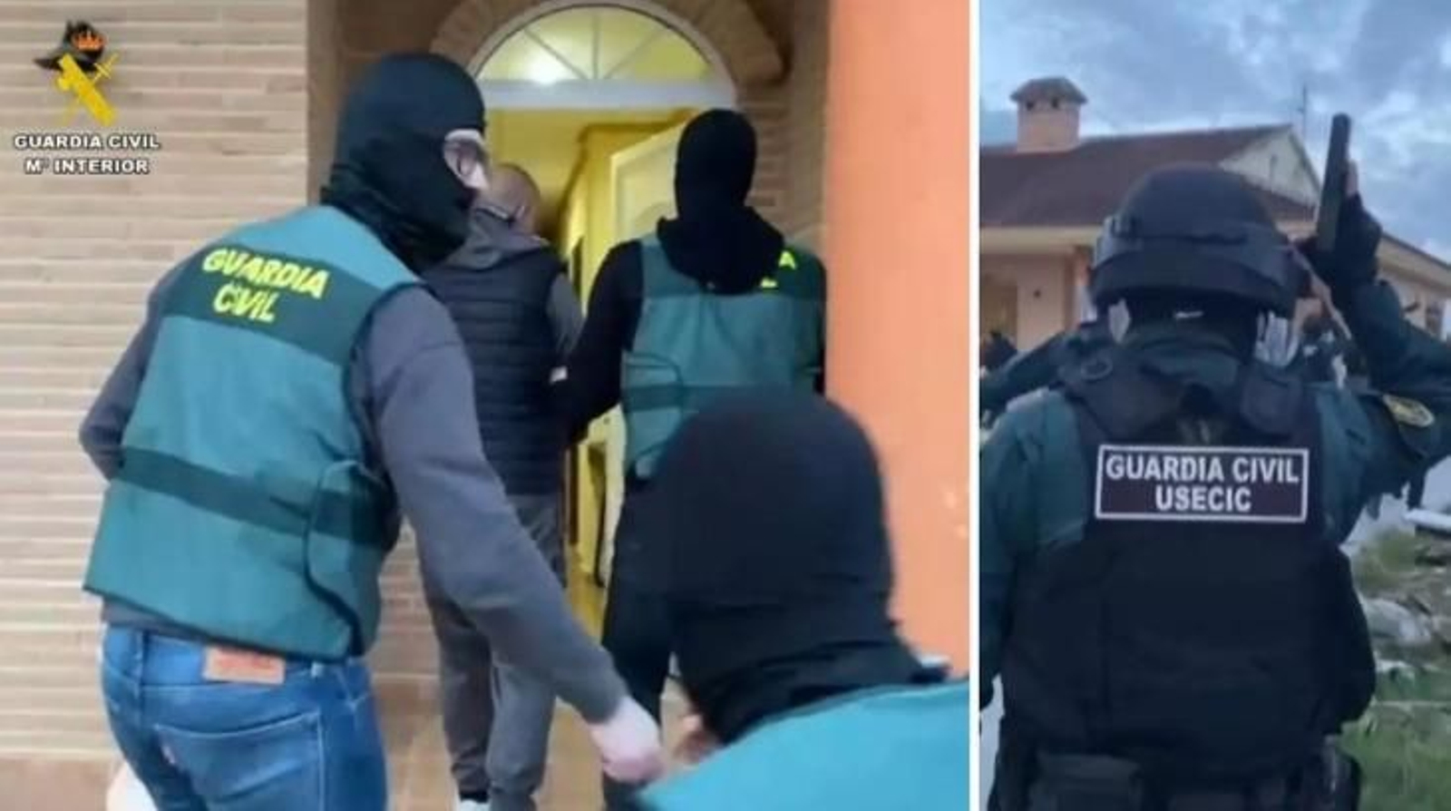 Detención del vecino de Murcia por robos en Verín.