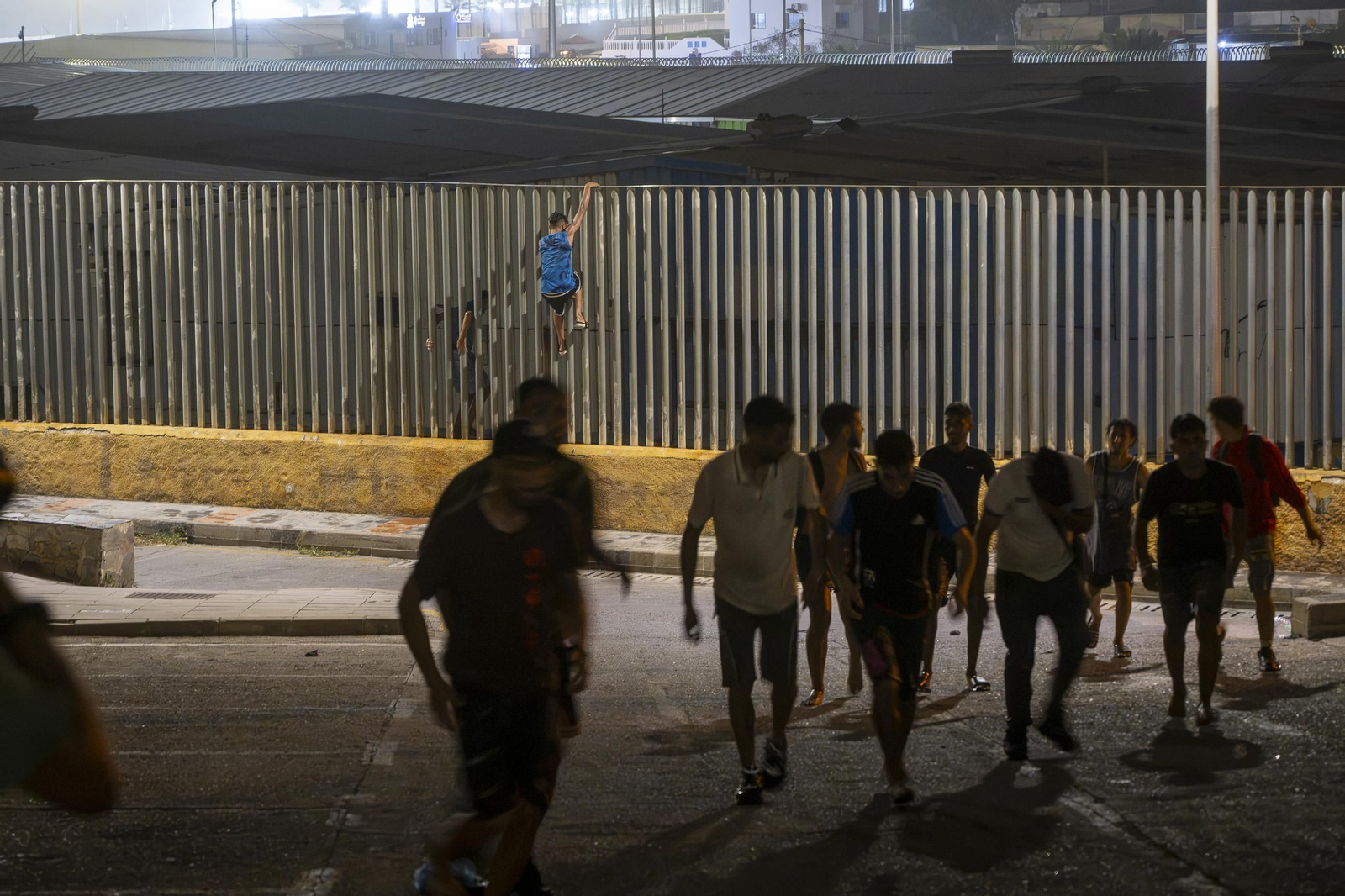 Galería | Llegada masiva de inmigrantes a Ceuta desde Marruecos