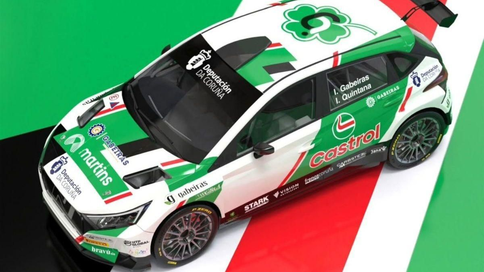 El piloto local Iago Gabeiras estrenará en esta carrera un Hyundai i20 N Rally2.