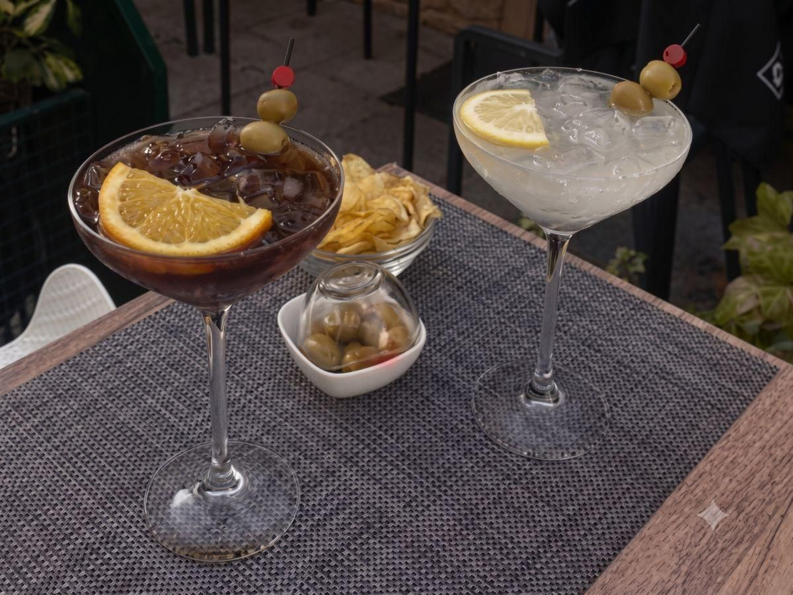 Atención al detalle: la terraza de Casablanca es perfecta para disfrutar del tardeo o de las copas nocturnas.