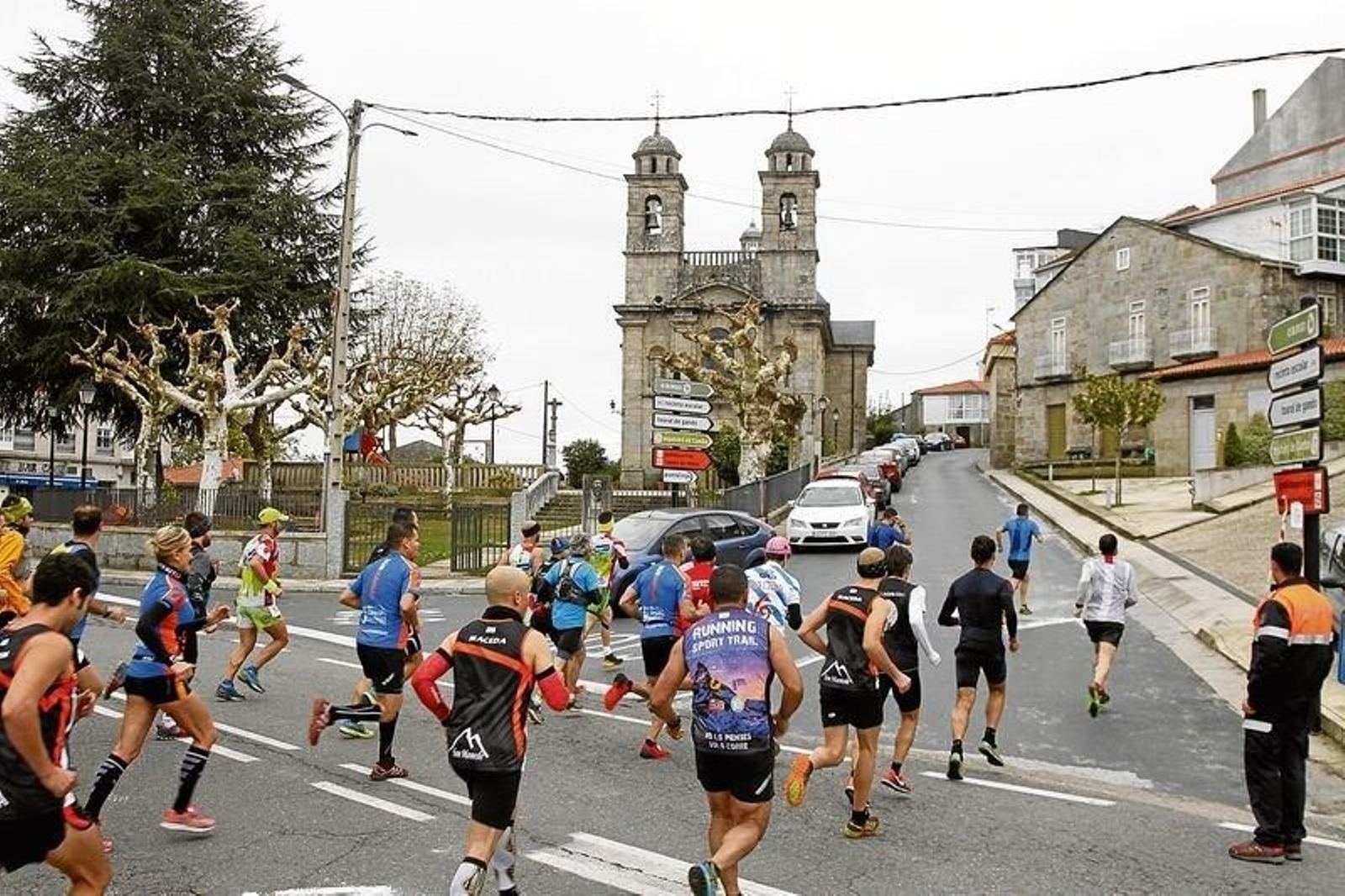 La carrera no daba un respiro ni en los primeros metros.