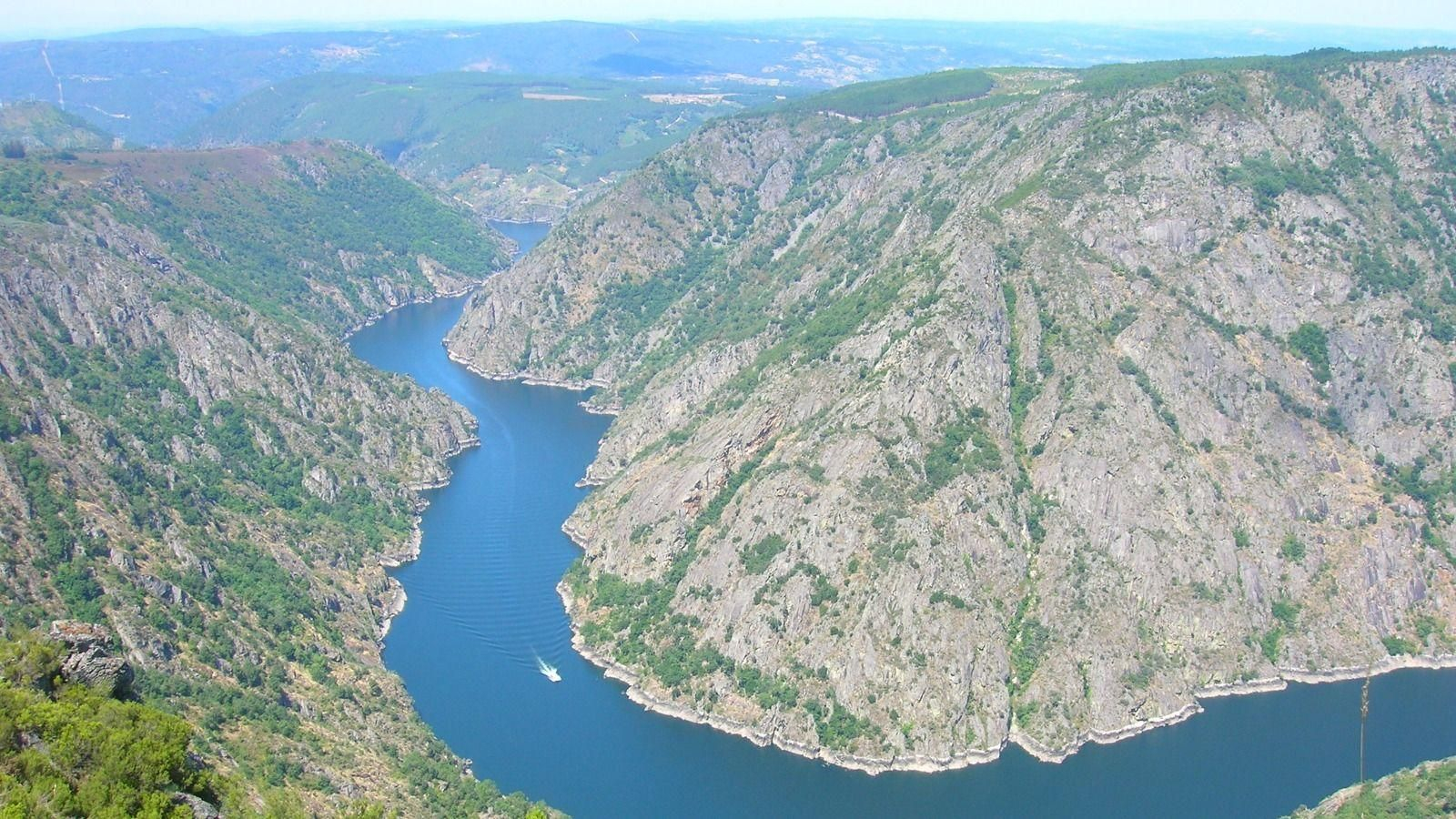 Plano general de la Ribeira Sacra.