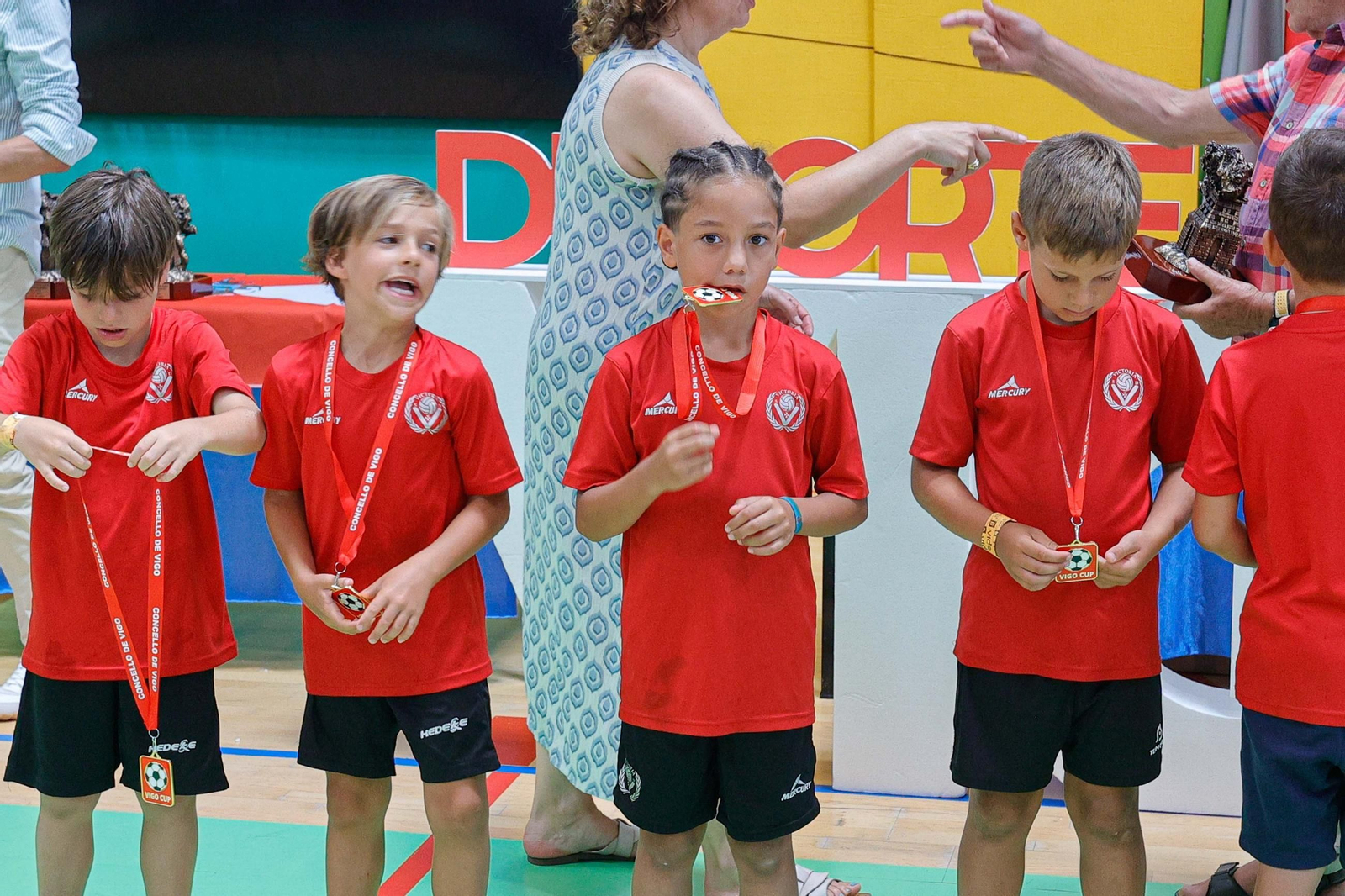 Galería | Clausura de la Vigo Cup con la entrega de medallas