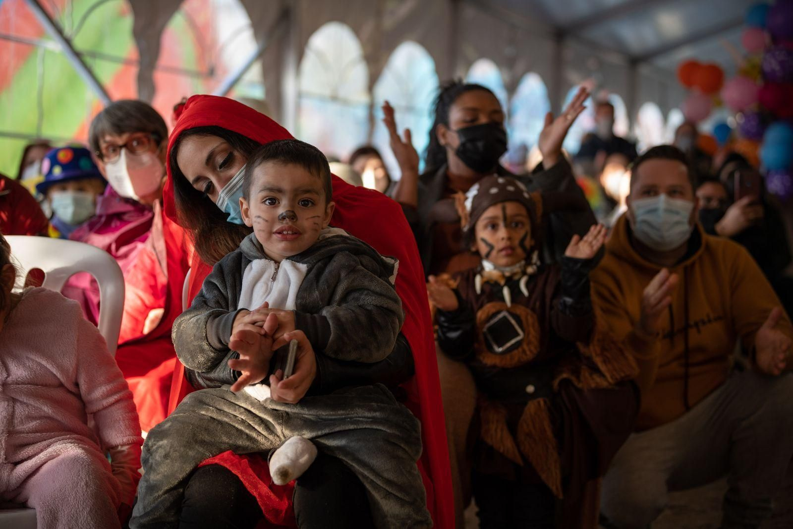 Entroido infantil en la Insua dos Poetas (O Carballiño)