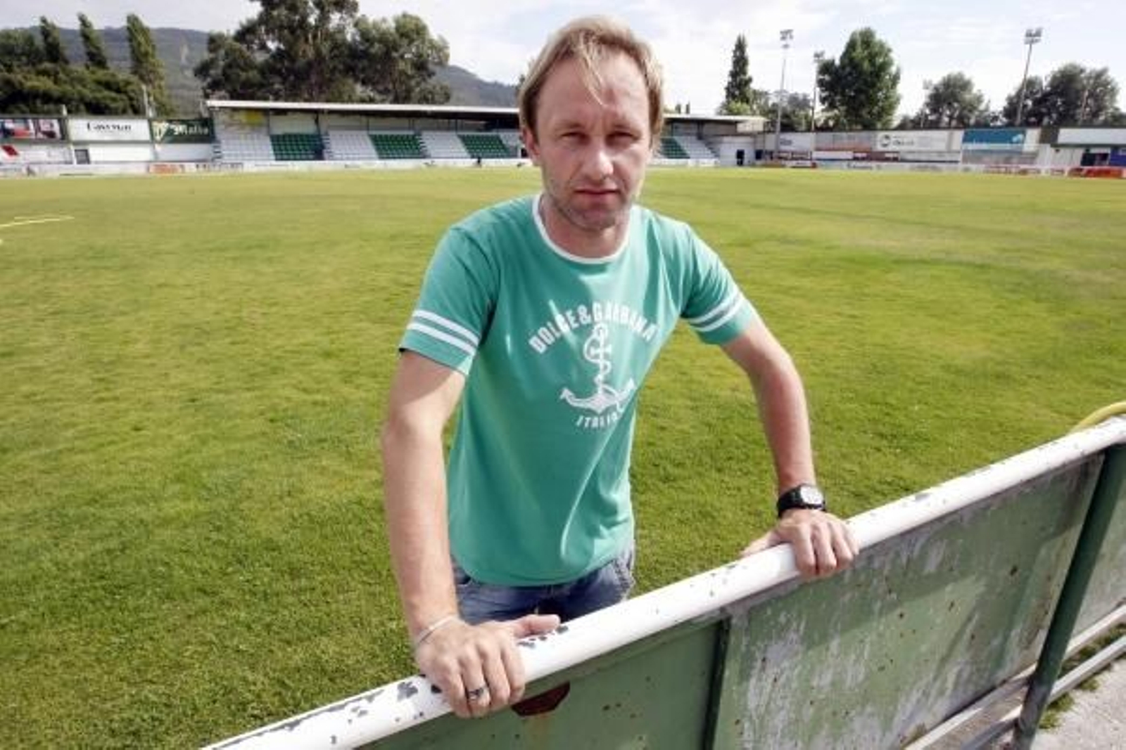 Everton Giovanella estará hasta final de mes por Vigo pasando las vacaciones. Foto: marta brea